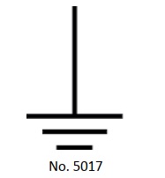Simbolo puesta a tierra numero 5017